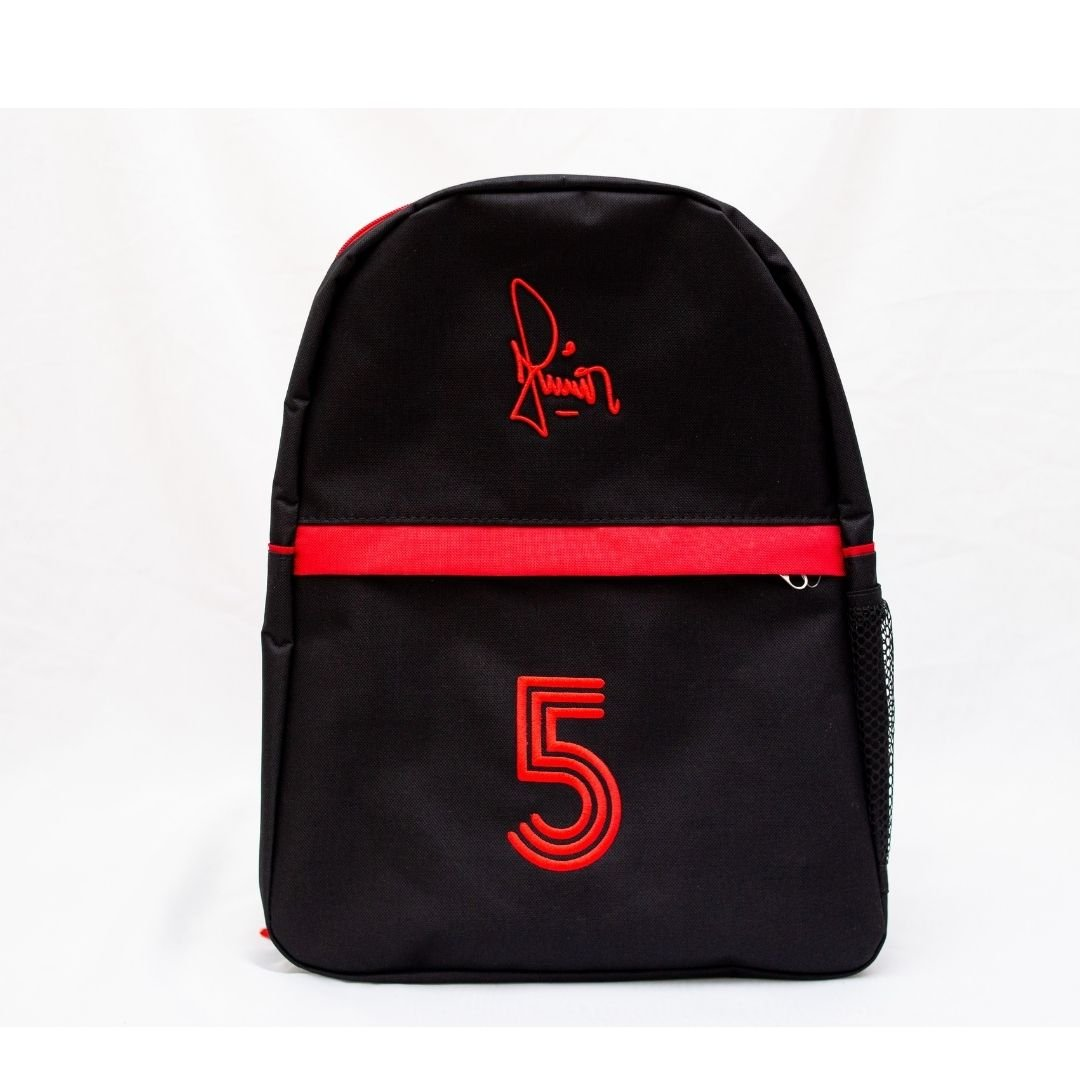 Mochila Preta Junior Camisa 5