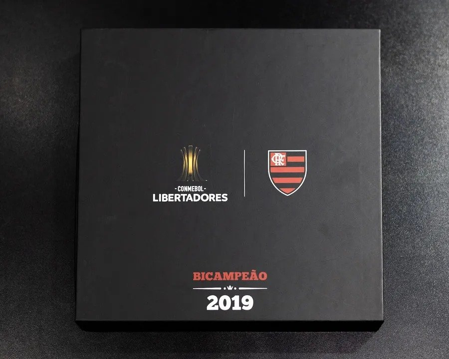 Medalhão Bicampeão Libertadores Flamengo 2019 - Edição Especial