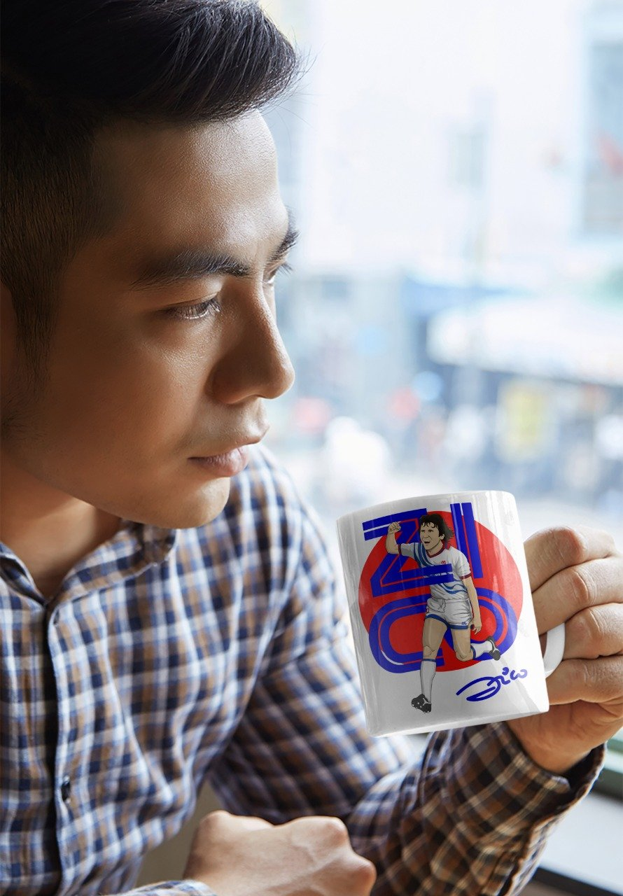 Caneca de Porcelana "Sol Nascente"