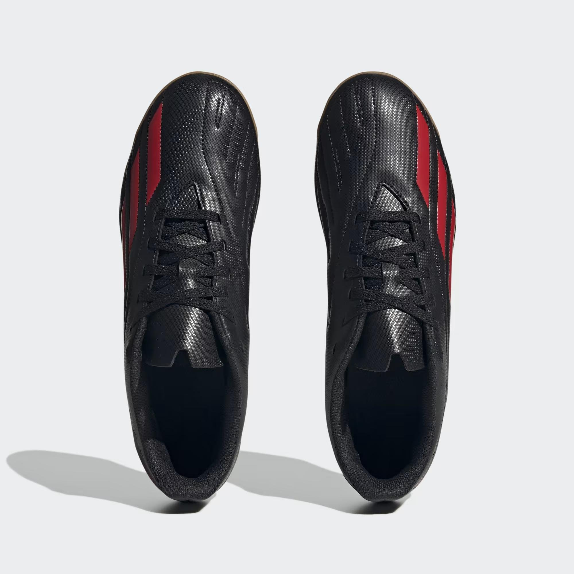 Chuteira Adidas Deportivo Futsal Preta e Vermelha HP2515