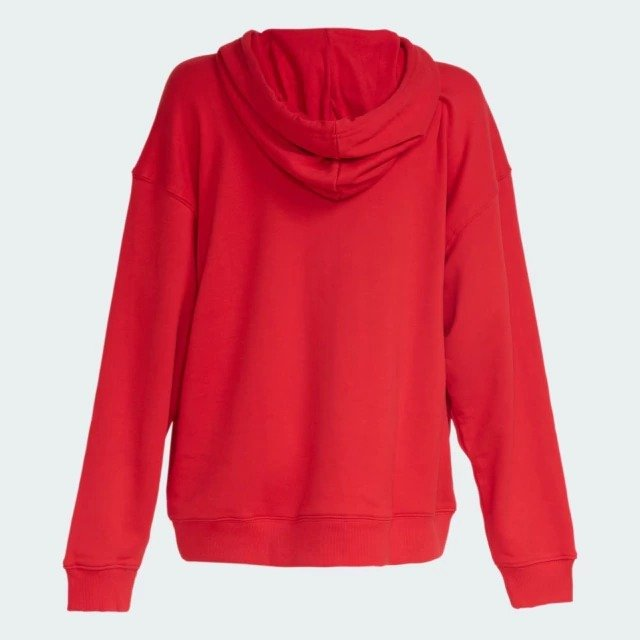 Moletom Flamengo Adidas DNA 2024 Feminino Vermelho IP8194