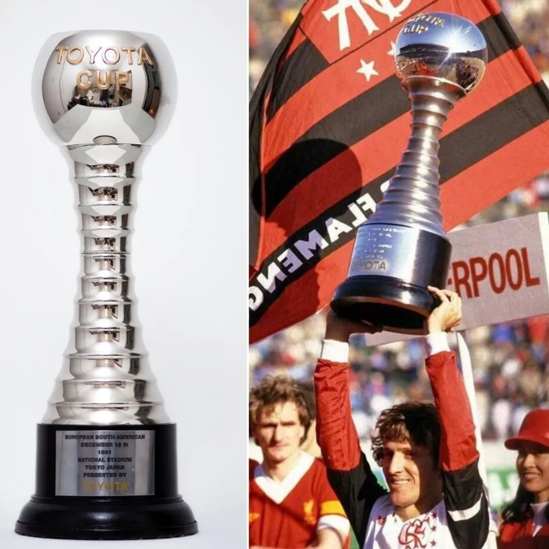 Miniatura da Taça Mundial 81 (35cm)