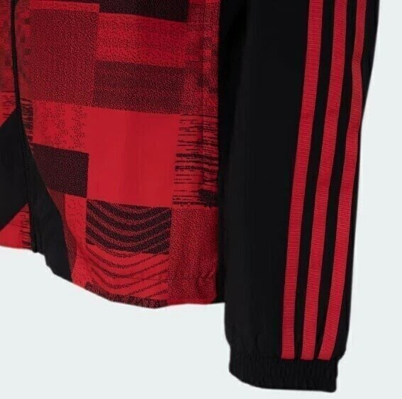 Jaqueta Adidas Corta-Vento CR Flamengo Masculina HS5241