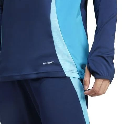 Moletom Treino Comissão Técnica Flamengo Adidas 2025/26 Azul JE6630