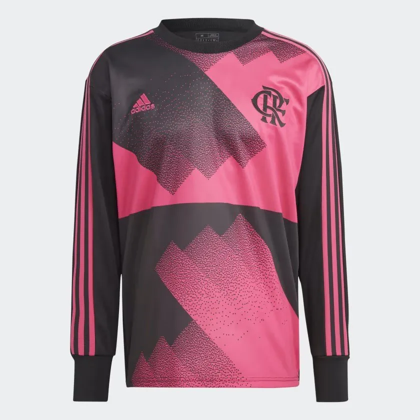 Camisa Goleiro Flamengo Adidas Icon Manga Longa HS5237