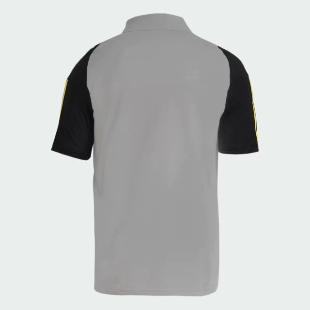 Camisa Polo Flamengo Adidas Atleta Cinza 24/25 IP8216