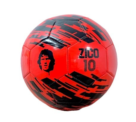 Bola de Futebol Campo Zico 1981 (autógrafo manual do Zico)