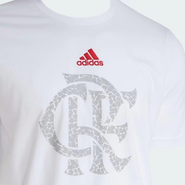 Camiseta Flamengo Adidas DNA Gráfica - Algodão IP8188