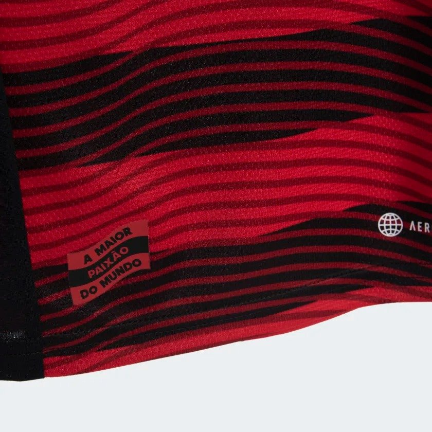 Mini Kit Infantil Flamengo Adidas I 2022 2023 HA8331