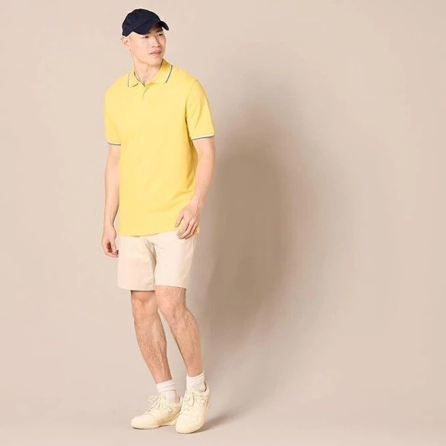 Camisa Polo Original Amazon Essentials Regular Fit - Malha Piquet