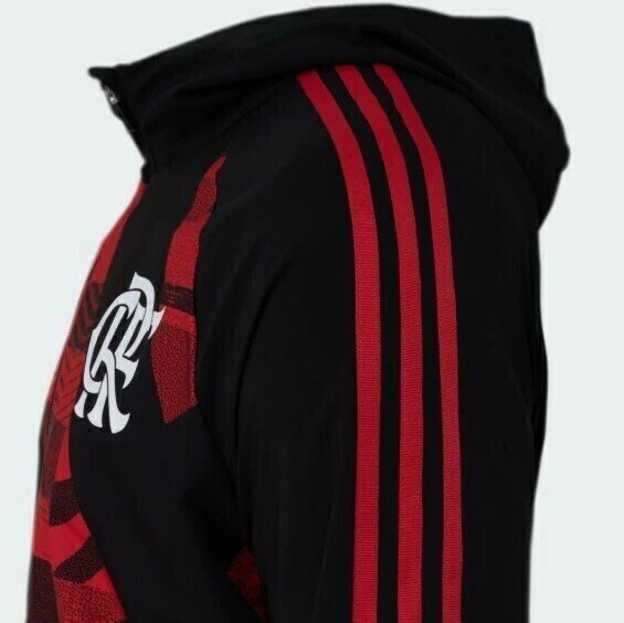Jaqueta Adidas Corta-Vento CR Flamengo Masculina HS5241