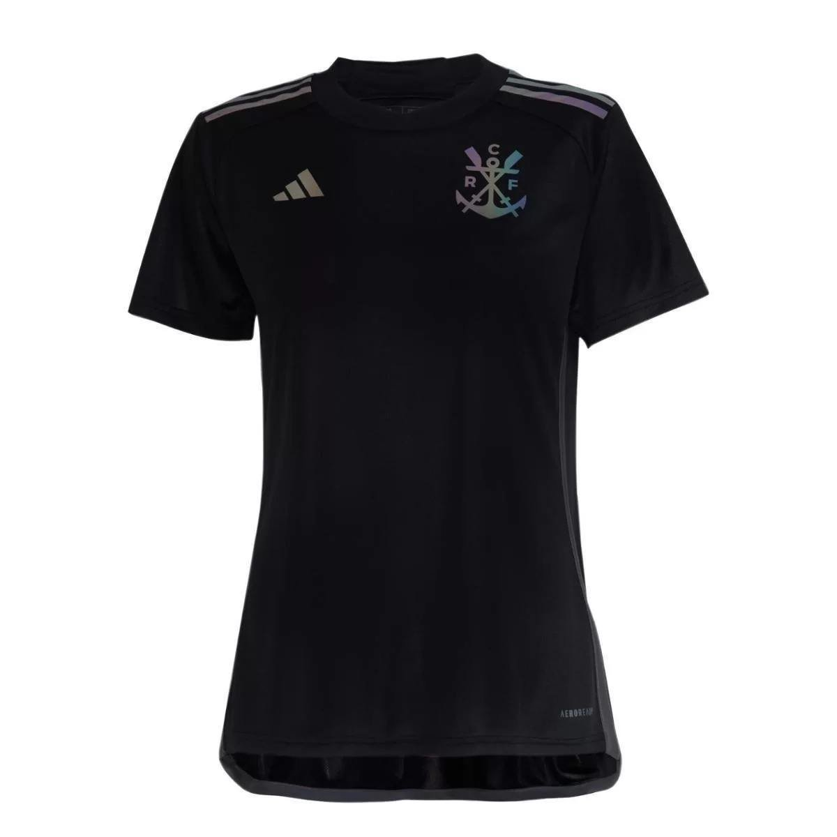 Camisa Feminina Flamengo Adidas III 2023 2024 Feminina - HR3775