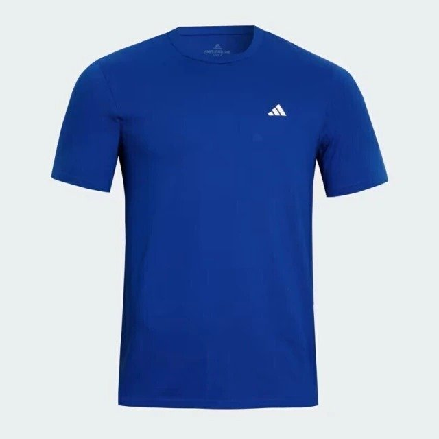 Kit 3 Camisetas Adidas Essentials Algodão Azul Royal KD2578