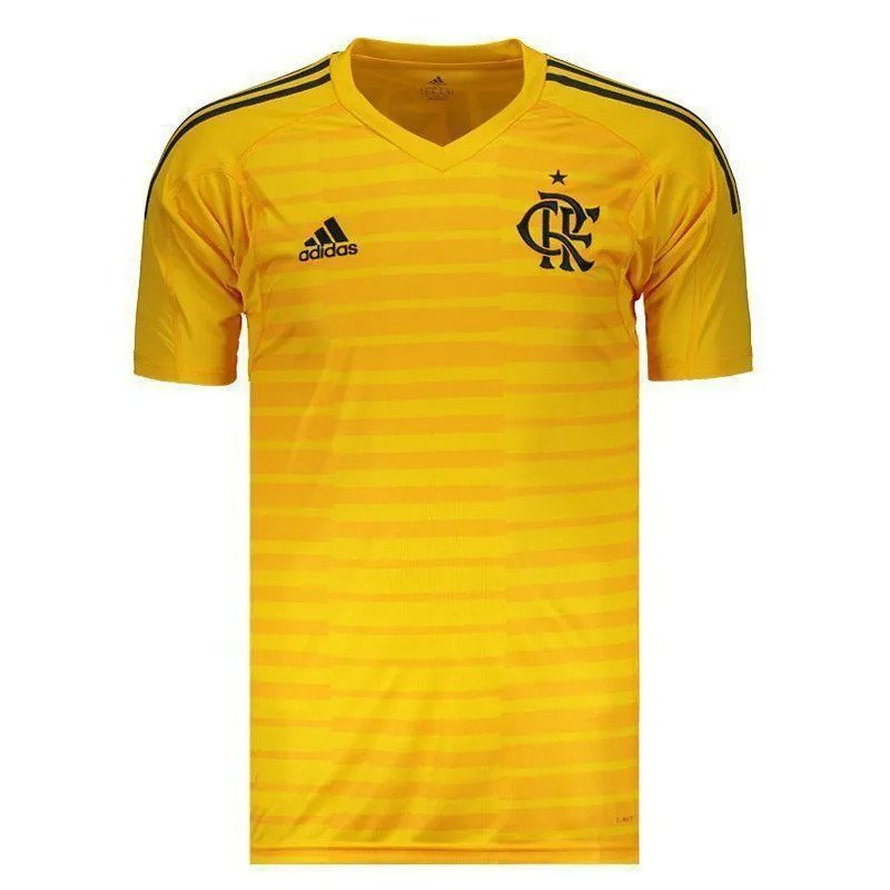 Camisa Goleiro Flamengo Adidas 2018/19 Amarela - CF9023