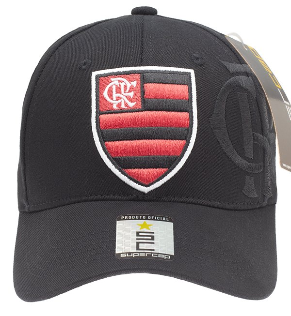 Boné Zico Flamengo Bordado 3D Frontal e Lateral Supercap - 30346