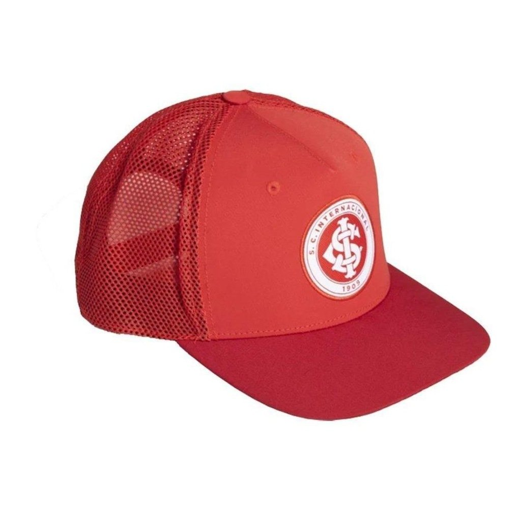 Boné Internacional Adidas Trucker Vermelho GU8845