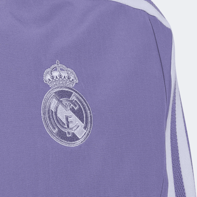 Jaqueta Hino Real Madrid Infantil - Roxo adidas HA2529