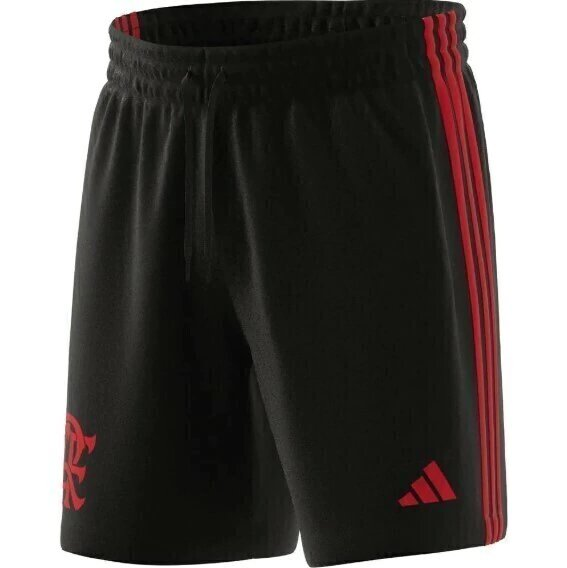 Short Moletom Flamengo Adidas DNA, com bolso 2024/25 - IT3829