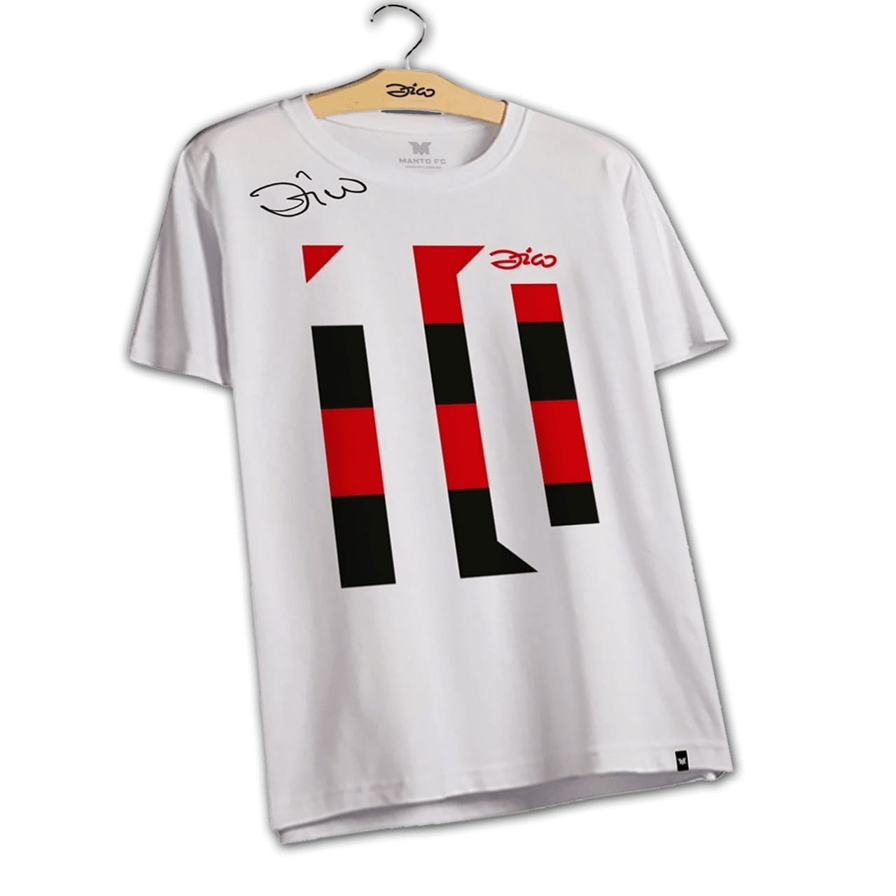 Camisa Zico 2022 (com autógrafo e dedicatória do Zico)