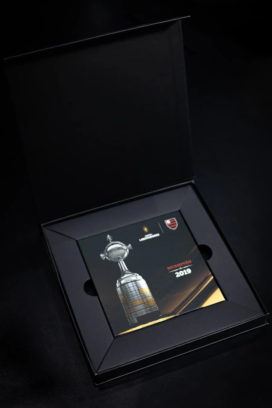Medalhão Bicampeão Libertadores Flamengo 2019 - Edição Especial