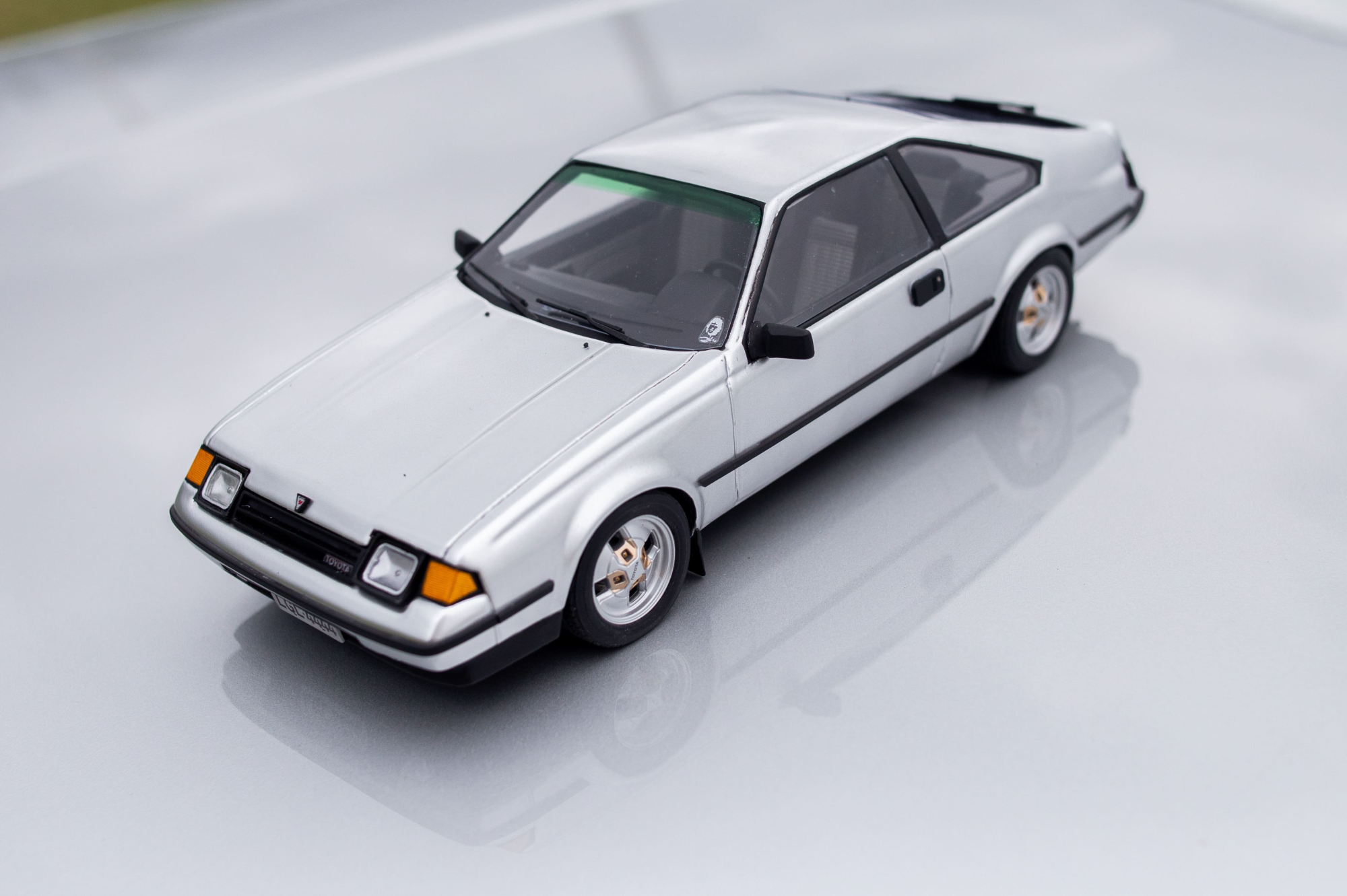 Miniatura do Carro que Zico ganhou no Mundial de 81