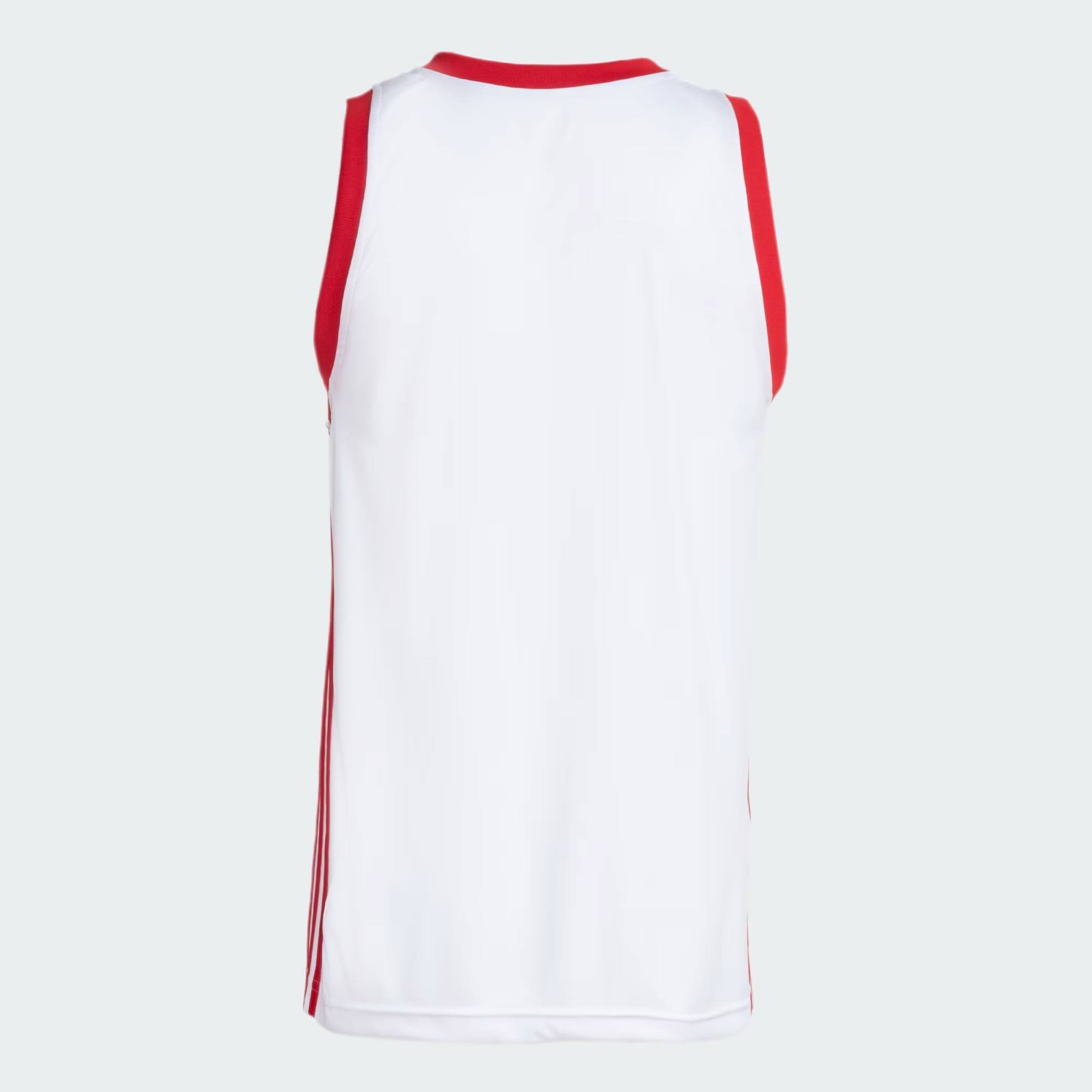 Regata de Basquete Flamengo Adidas Branca 2024/25 JJ0663
