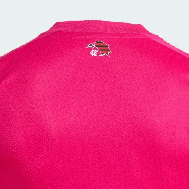 Camisa Goleiro Flamengo Adidas II Rosa 2025/26 JE6688