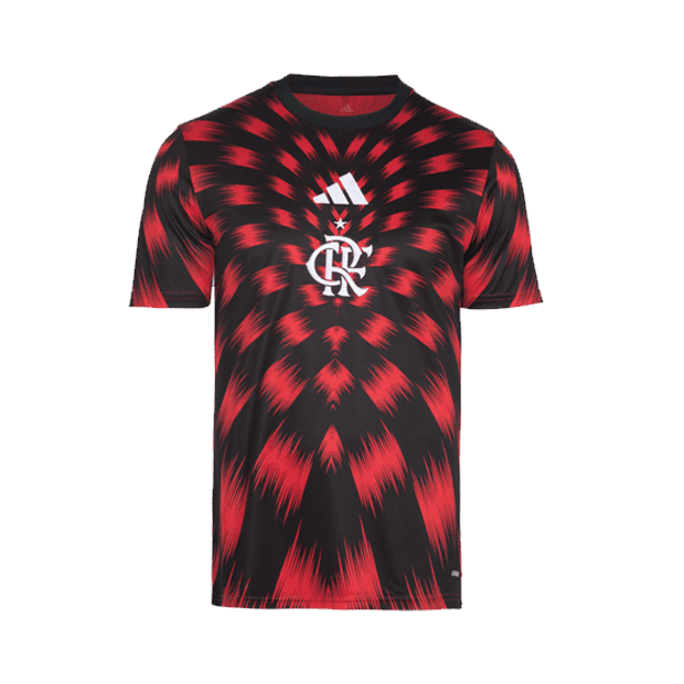 Camisa Pré-Jogo Original Flamengo Adidas 2025/26 IW8760