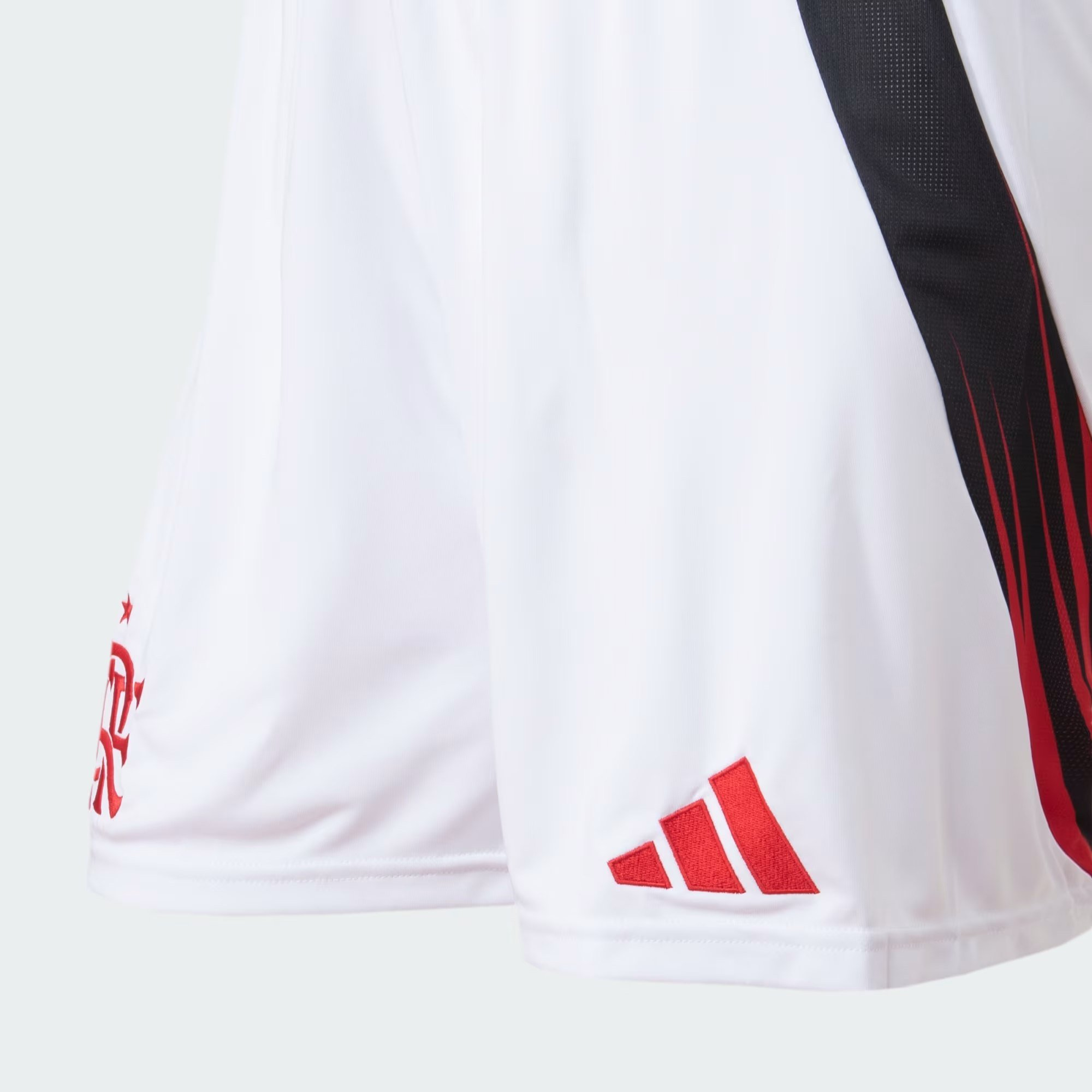 Shorts Flamengo Adidas I 25/26 Branco IV6067