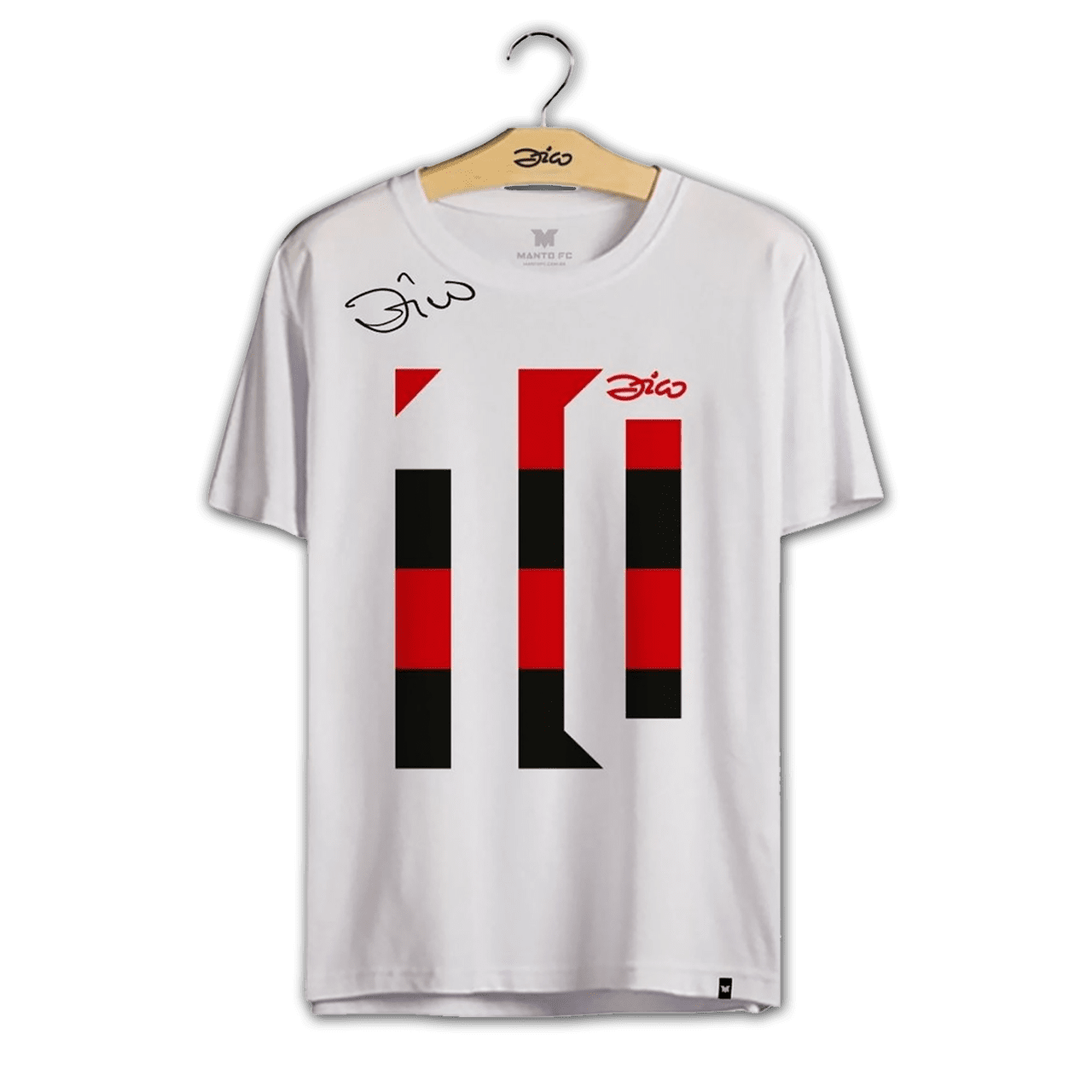 Camisa Zico 2022 (com autógrafo e dedicatória do Zico)