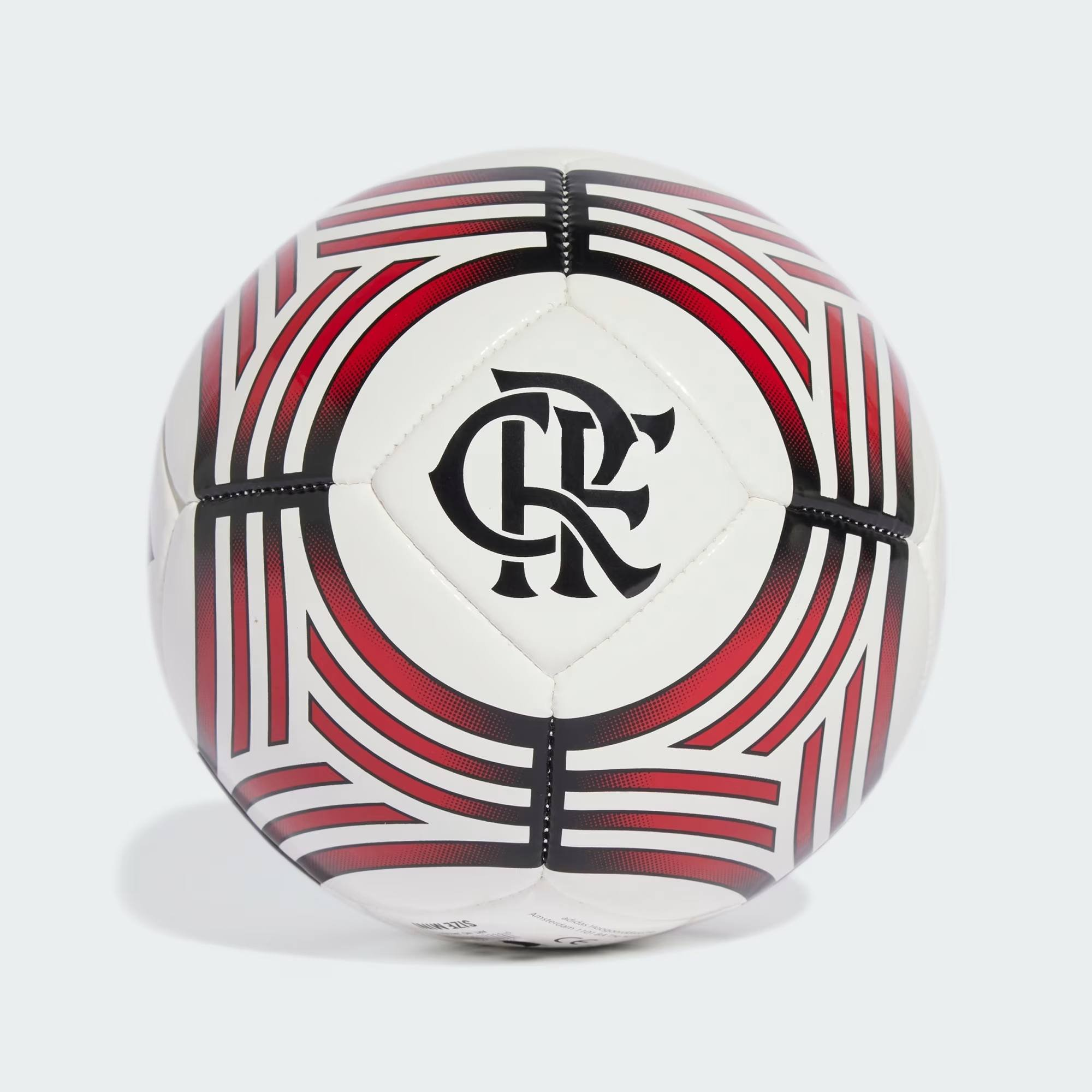 Mini Bola Flamengo Adidas Home Branca JM0306