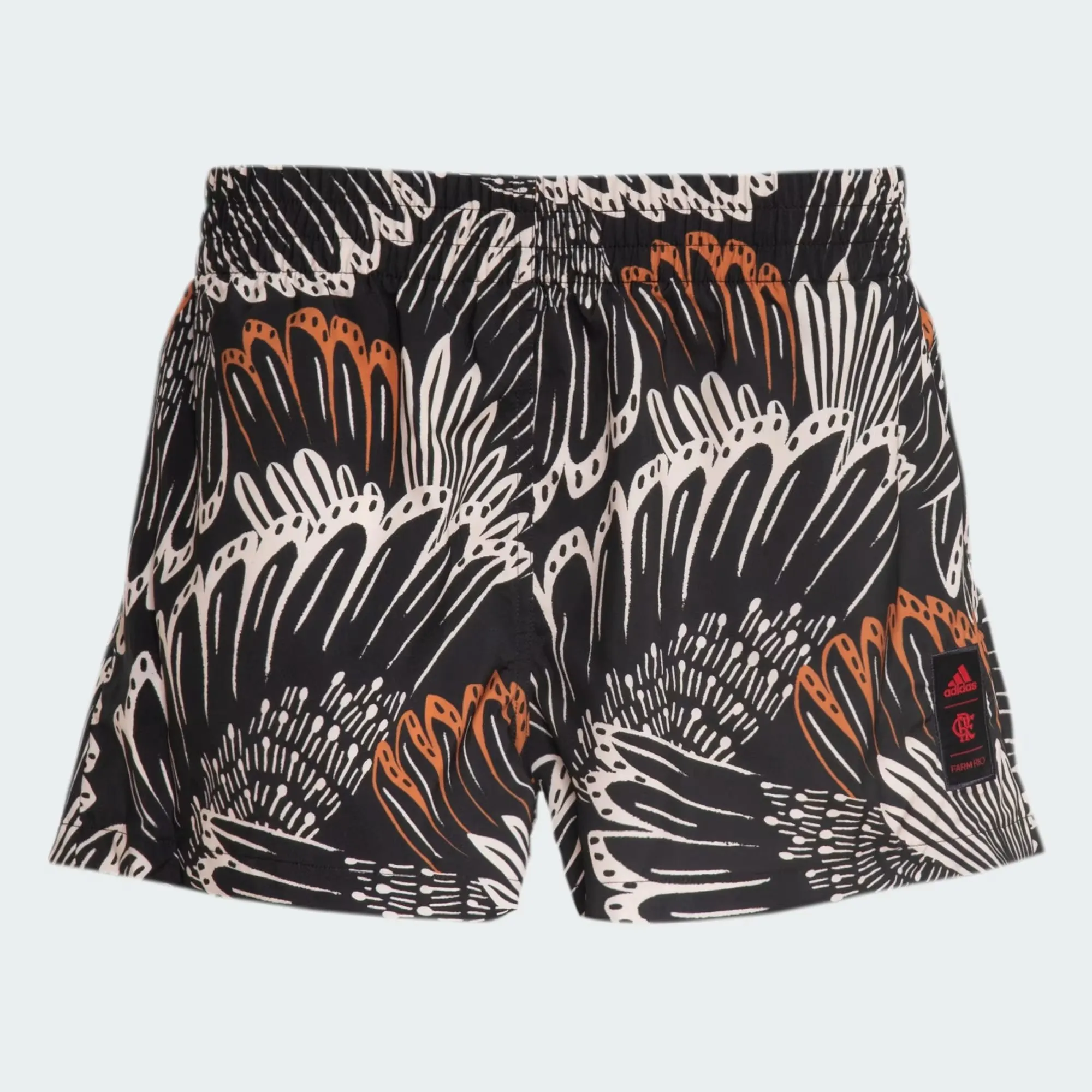 Shorts Flamengo Adidas Feminino x Farm Rio - IM9956