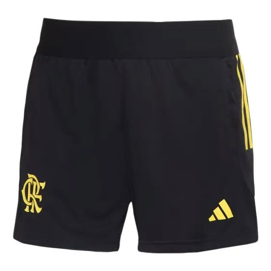 Shorts Adidas Treino Flamengo Feminino 2024/25 - IP8210