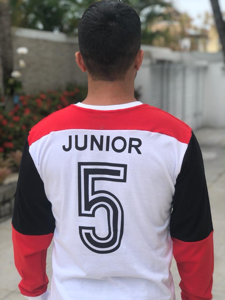 Camisa Junior 1981 Manga Longa