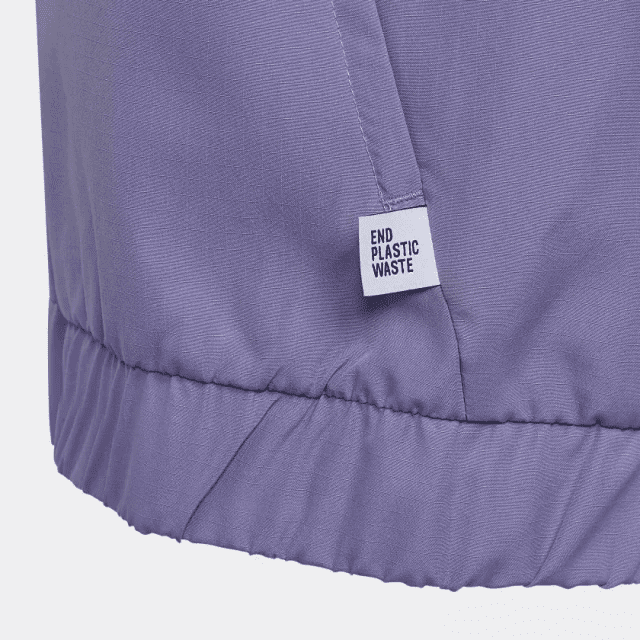 Jaqueta Hino Real Madrid Infantil - Roxo adidas HA2529