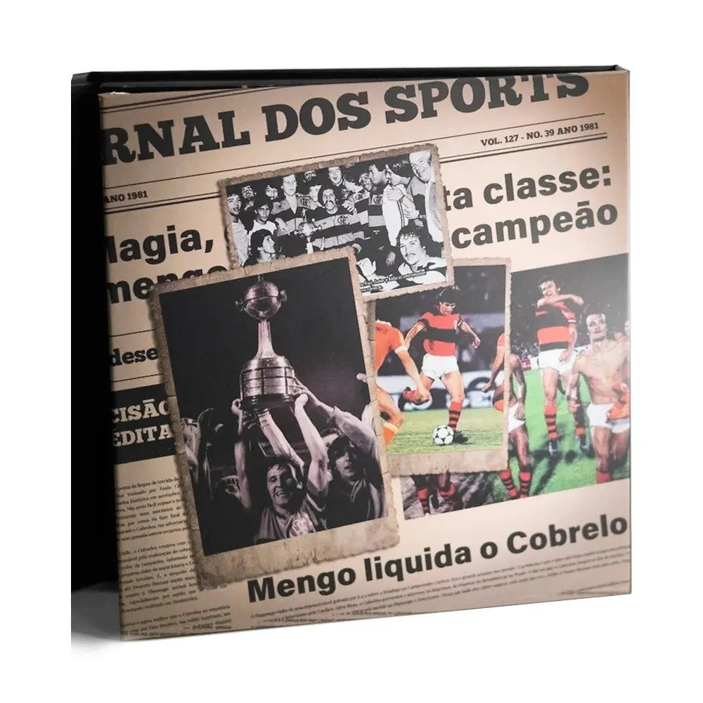 Medalhão Libertadores Flamengo 1981 - Edição Especial