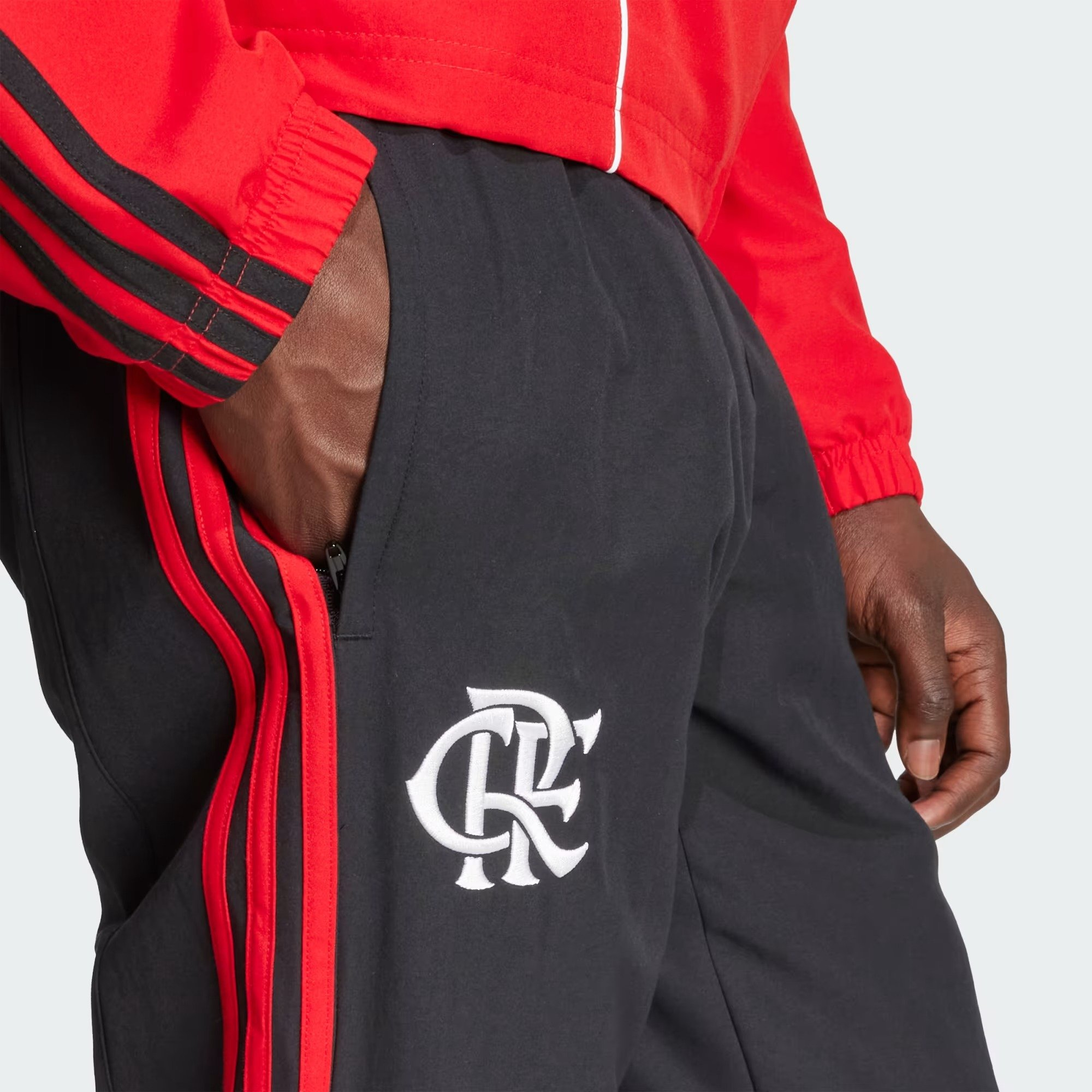Calça Flamengo Adidas Urban Purist Preta JN0872