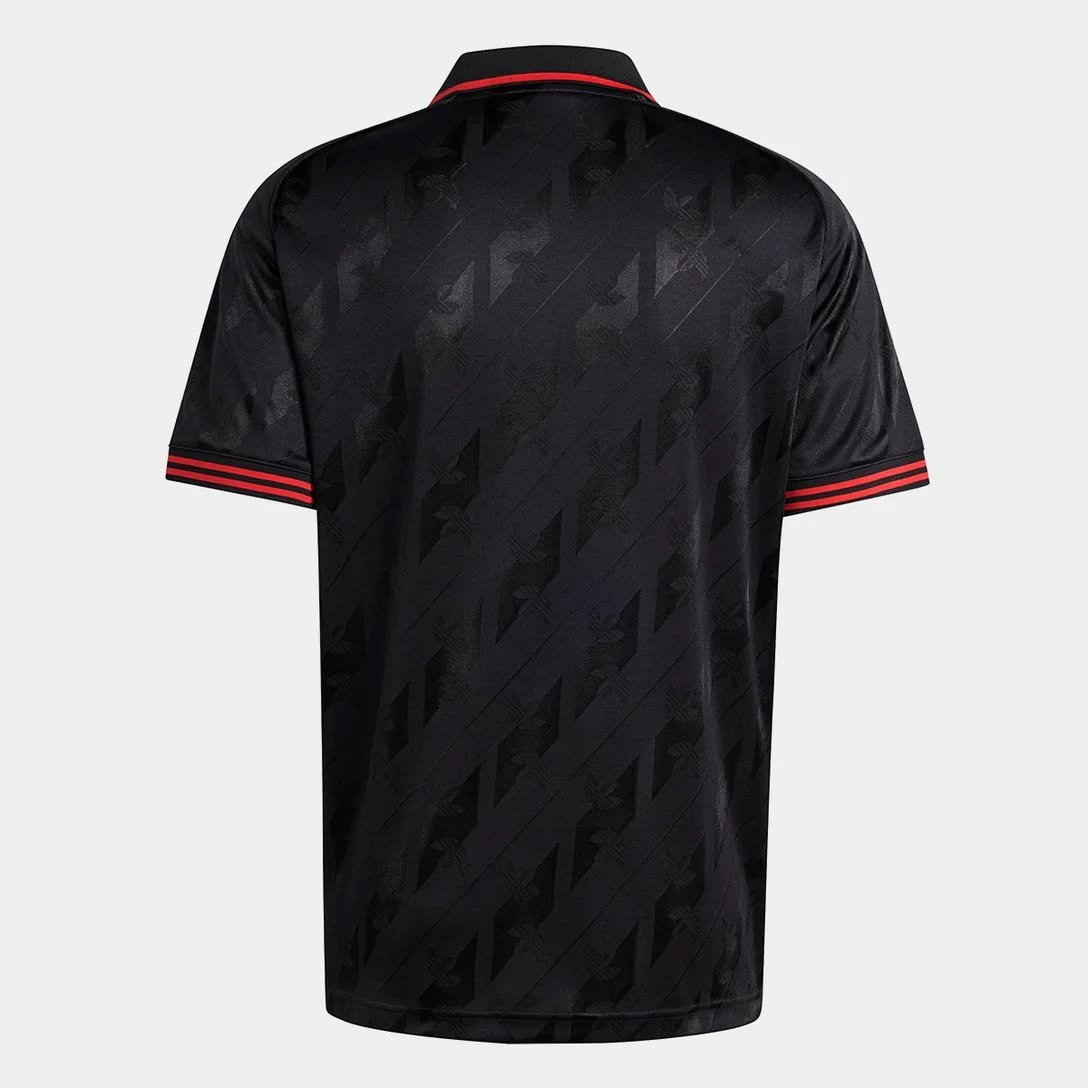 Camisa Flamengo Adidas Lifestyler Preta 2025 KC7921