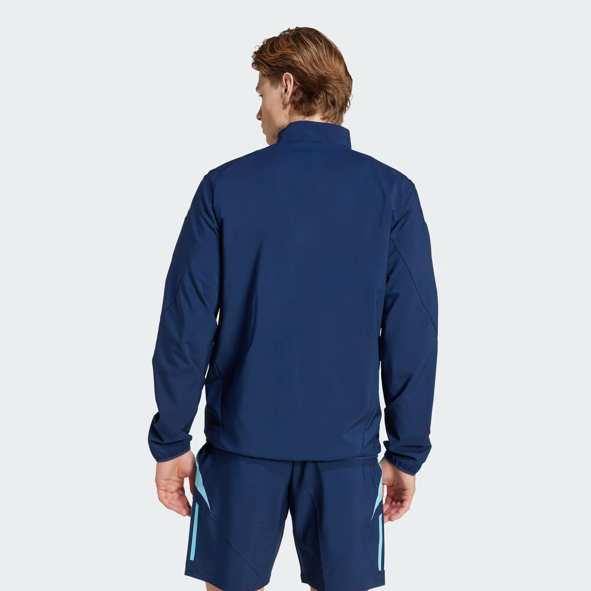 Jaqueta Flamengo Adidas Apresentação 2025 Azul JE6616
