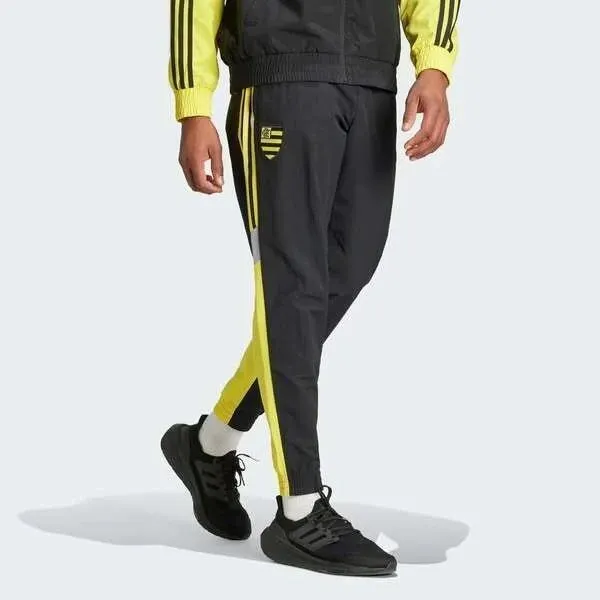 Calça Flamengo Adidas Preta e Amarela IP8185