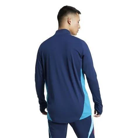 Moletom Treino Comissão Técnica Flamengo Adidas 2025/26 Azul JE6630