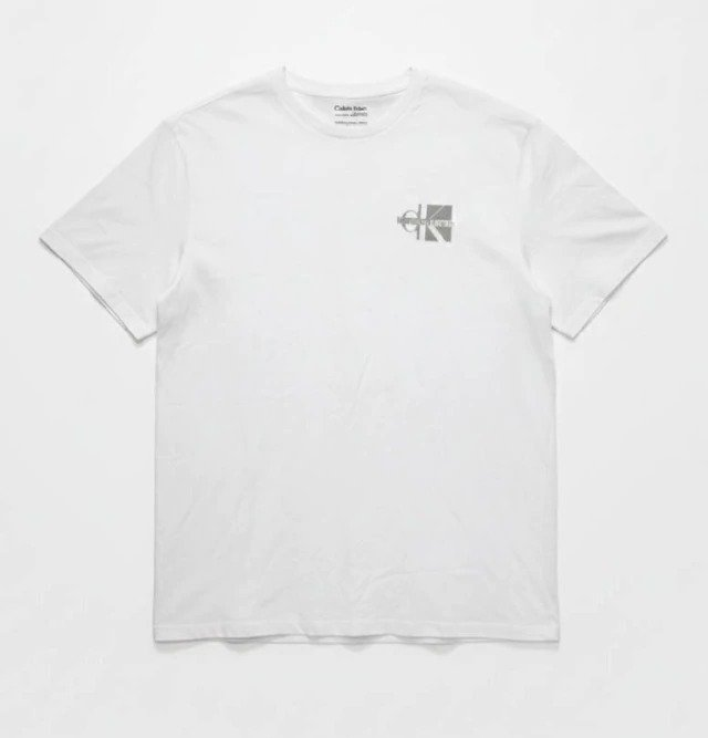 Camiseta T-shirt Casual Branca Calvin Klein - 4R8070S