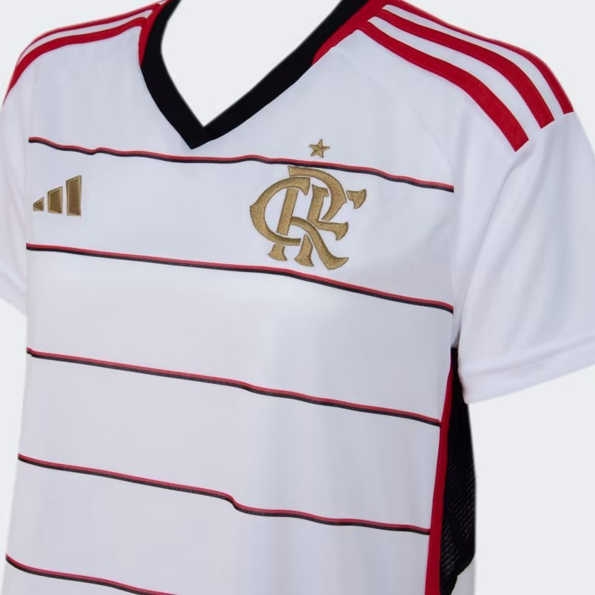 Camisa 2 CR Flamengo Adidas 2023/24 Feminina HS5196