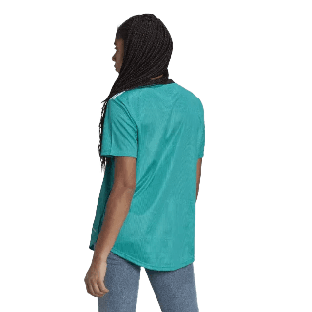 Camisa 3 Real Madrid 21/22 Feminina - Turquesa adidas HA0085