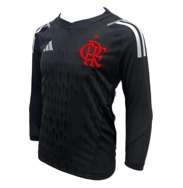 Camisa Goleiro Infantil Flamengo Adidas IR1118