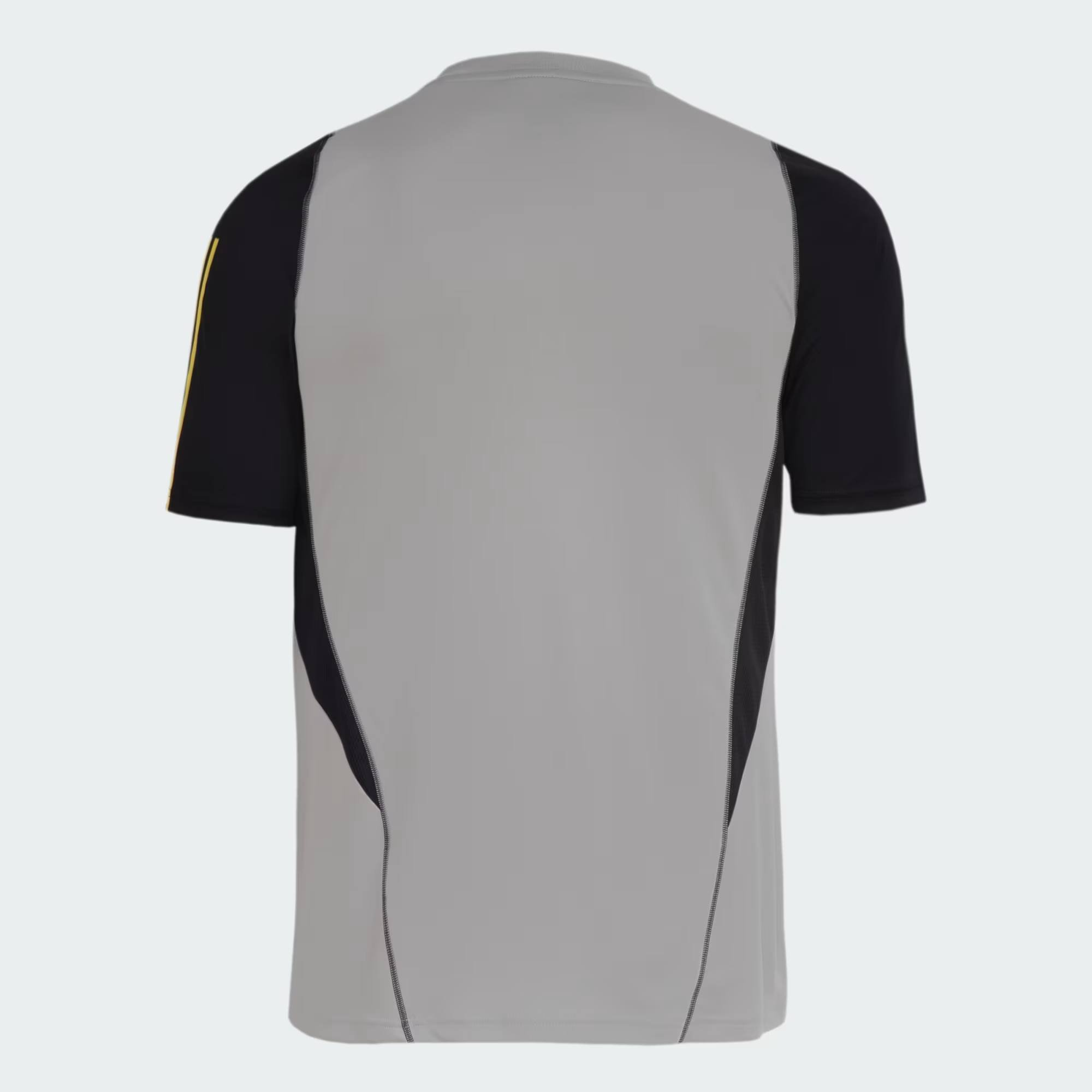 Camisa Treino Flamengo Adidas Comissão Técnica Cinza 2024/25 - IP8221