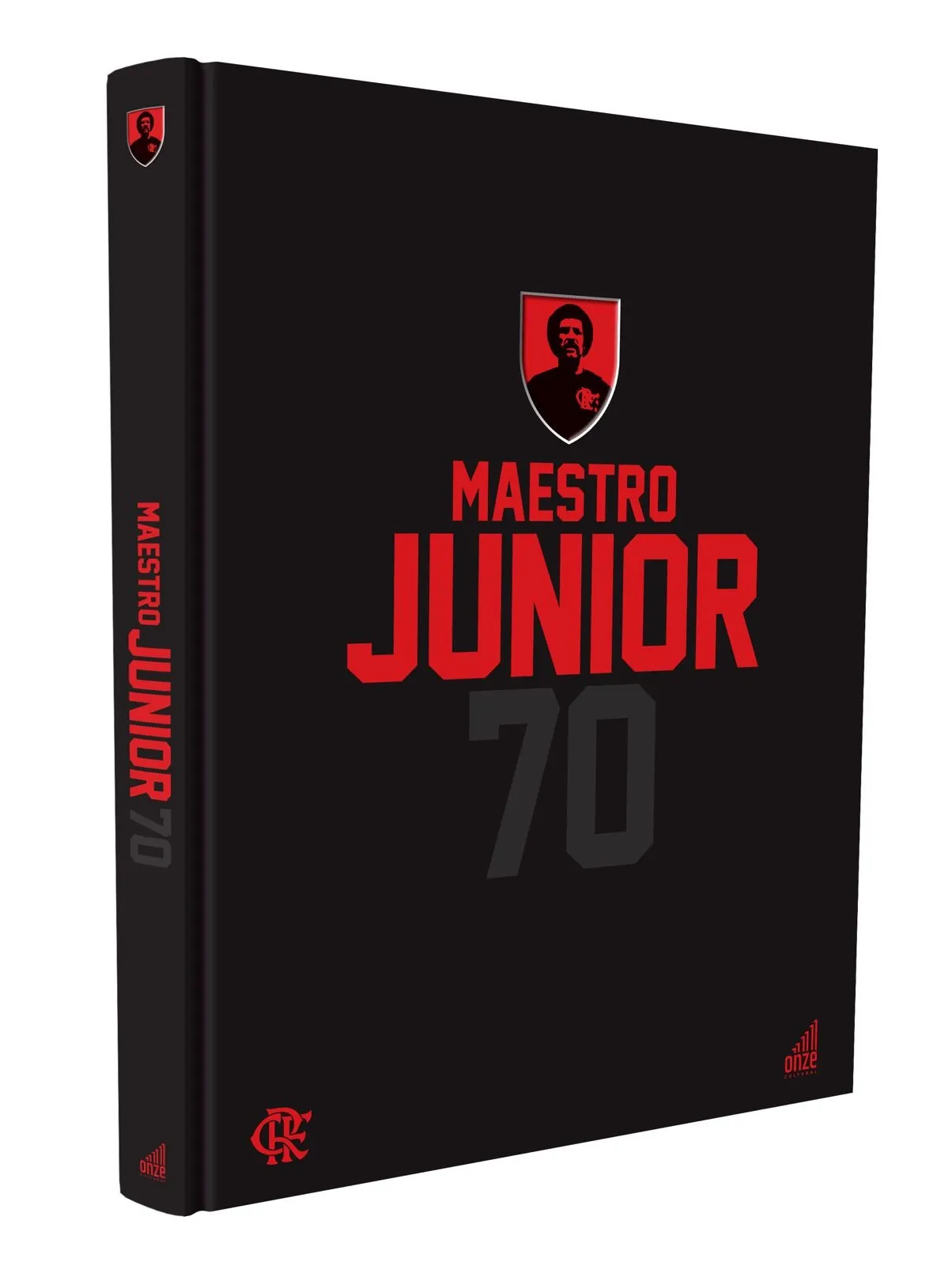 Livro Junior 70 Anos (Versão 28 x 21cm) (LOTE 2) apenas 10 com dedicatória do Maestro Junior