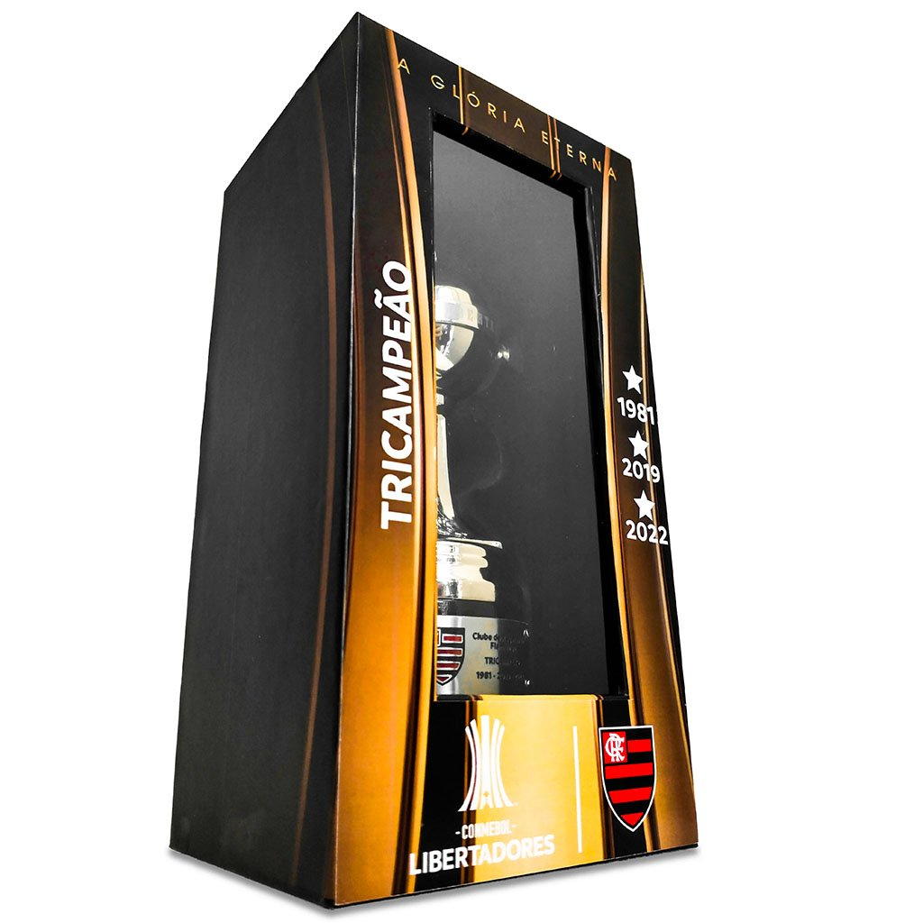 Miniatura da Taça Libertadores Flamengo (15cm)