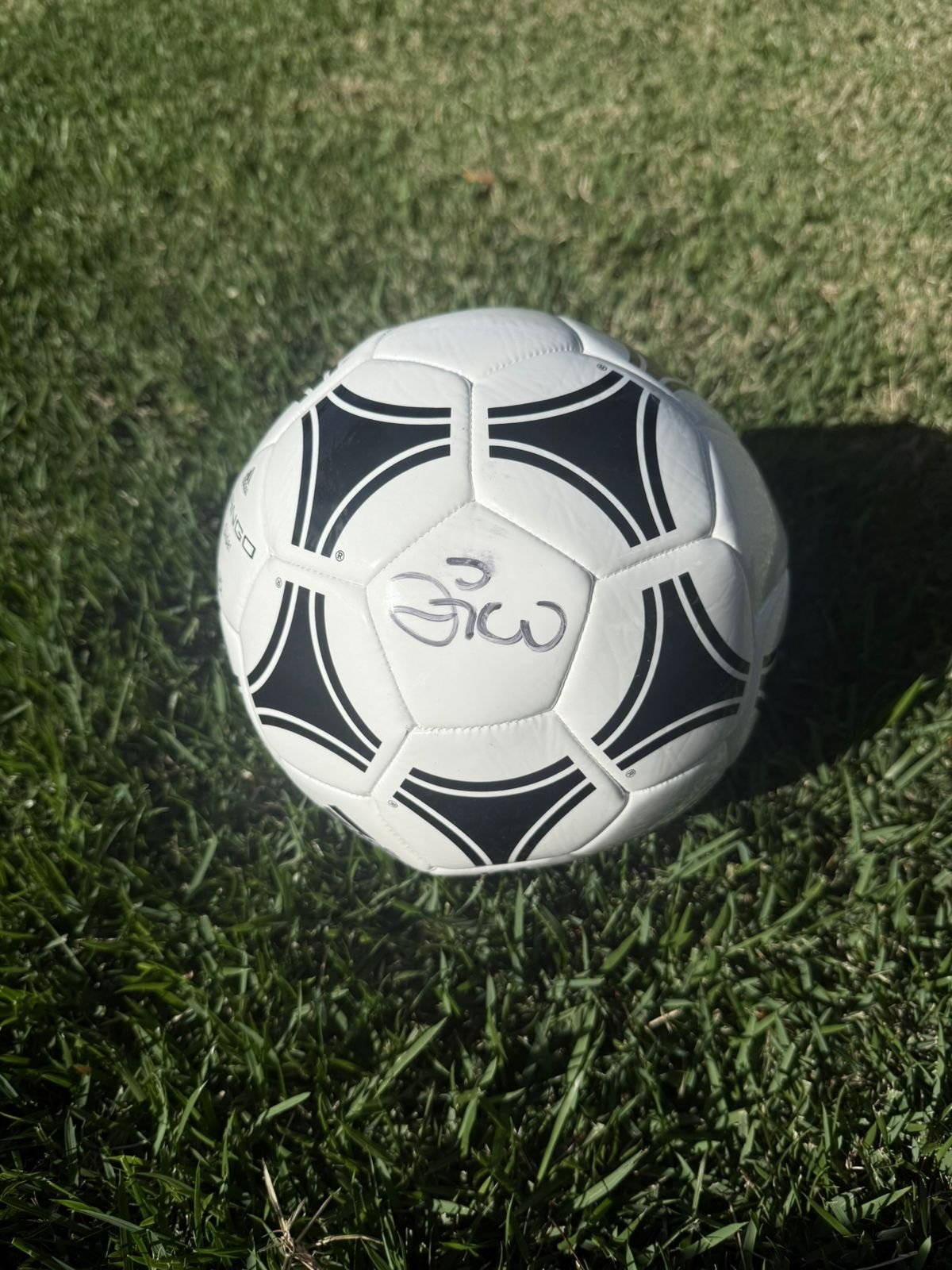 Bola Adidas Tango Campo Autógrafo Manual Zico