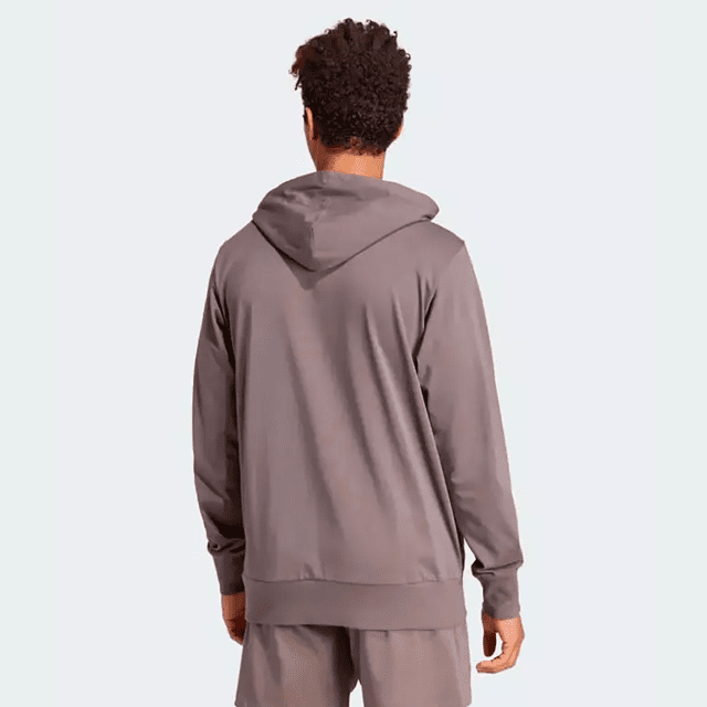 Moletom Masculino Adidas Capuz Essentials Logo IS1362